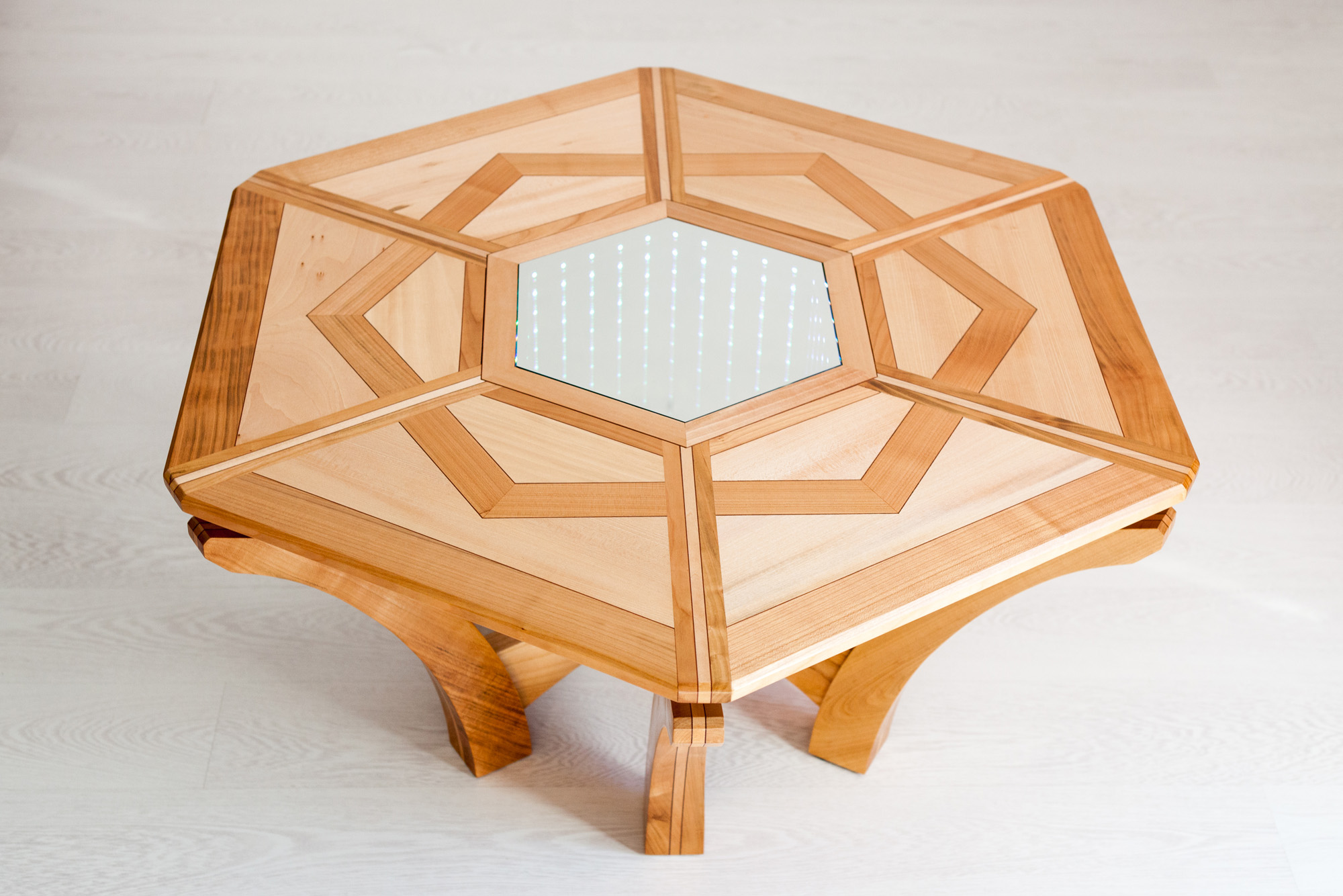 Table basse Hexagonale